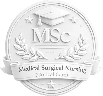 MSc in Medical Surgical Nursing Badge